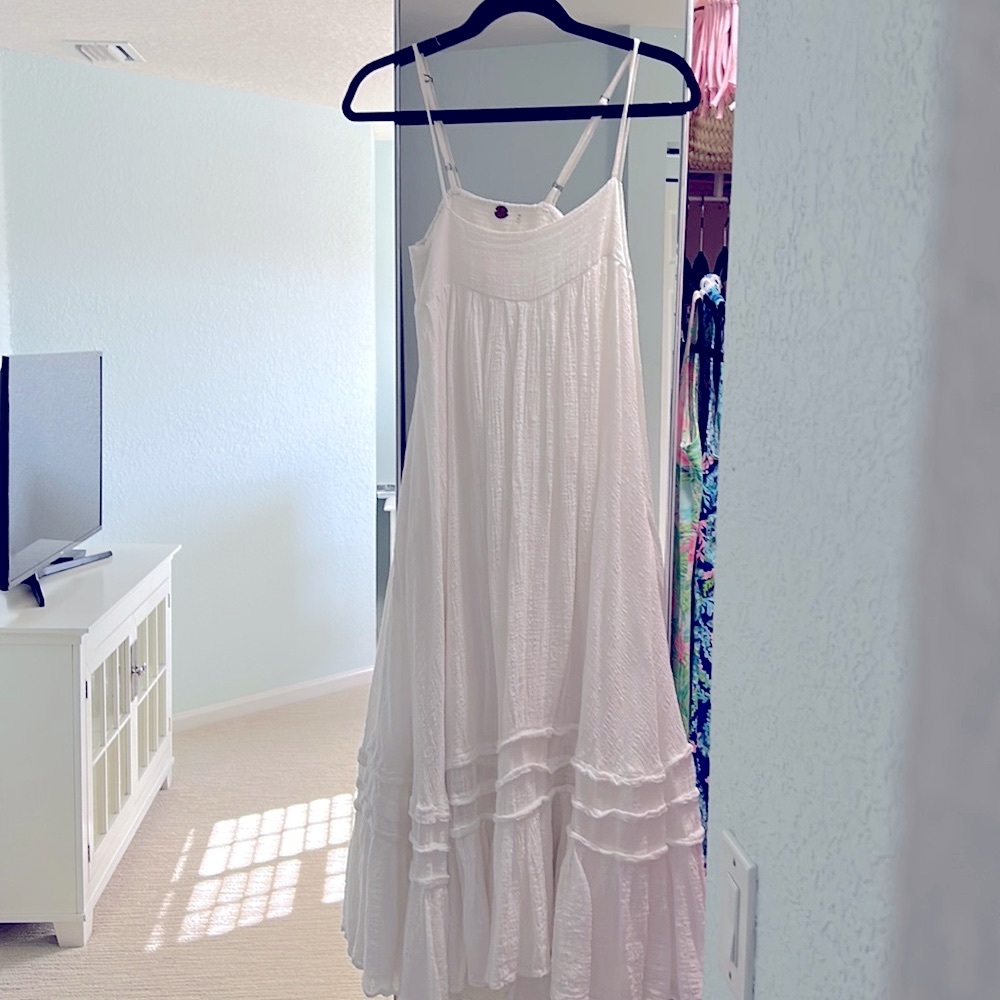 Free People Gauze Sundress, Size Small